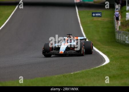Suzuka, Japon. 22 septembre 2023. 23 ALBON Alexander (tha), Williams Racing FW45, action lors du Grand Prix du Japon Lenovo de Formule 1 2023, 16e manche du Championnat du monde de Formule 1 2023 du 22 au 24 septembre 2023 sur le Suzuka International Racing course, à Suzuka - photo DPPI crédit : DPPI Media/Alamy Live News Banque D'Images