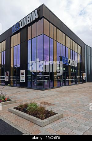 Cinéma Reel à Pioneer place, Burnley Banque D'Images