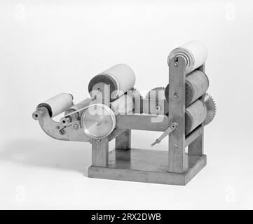 Modèles brevetés. Presse rotative, Hoe, brevet no. 162651, de 4' x 5' bwn. GA*89797.162651. Banque D'Images