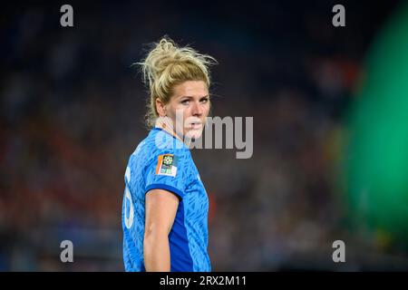 Stade Australia, Sydney - 2023 août 20 : la capitaine anglaise Millie Bright à la finale de la coupe du monde féminine 2023 Banque D'Images