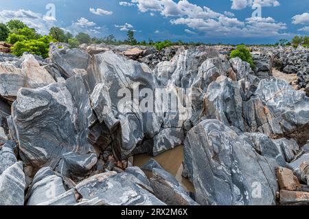 Gorge de Kola, guider, Nord Cameroun, Afrique Banque D'Images