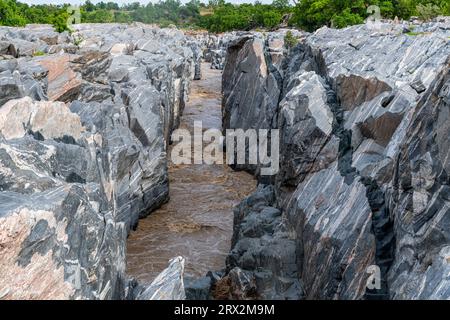 Gorge de Kola, guider, Nord Cameroun, Afrique Banque D'Images