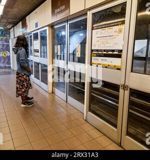 Métro, Lille, hauts-de-France, France Banque D'Images