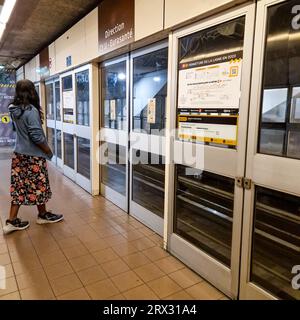 Métro, Lille, hauts-de-France, France Banque D'Images