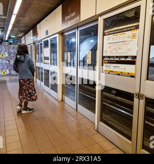 Métro, Lille, hauts-de-France, France Banque D'Images