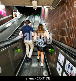 Métro, Lille, hauts-de-France, France Banque D'Images