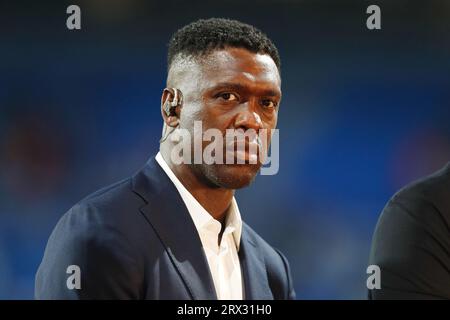 San Sebastian, Espagne. 20 septembre 2023. Clarence Seedorf football/football : UEFA Champions League phase de groupes Match de groupe D entre Real Sociedad 1-1 FC Internazionale Milano au Reale Arena de San Sebastian, Espagne . Crédit : Mutsu Kawamori/AFLO/Alamy Live News Banque D'Images