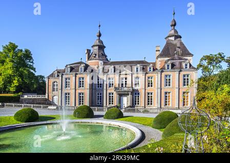 Château de Modave / Château des Comtes de Marchin, château baroque du 17e siècle près de Modave, province de Liège, Ardennes belges, Wallonie, Belgique Banque D'Images