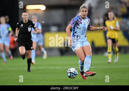 Gothenburg, Suède. 22 septembre 2023. L'espagnole Alexia Putellas en action lors du match de football de l'UEFA Women's Nations League (Ligue A, Groupe A4) entre la Suède et l'Espagne au Gamla Ullevi à Gothenburg, Suède, le 22 septembre 2023. Photo : Björn Larsson Rosvall/TT/code 9200 crédit : TT News Agency/Alamy Live News Banque D'Images