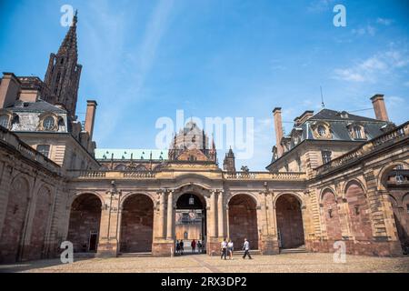 Palais Rohan à Strasbourg, France Banque D'Images