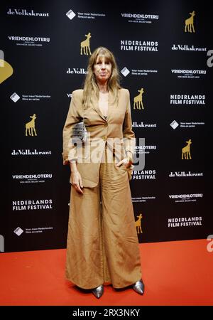 UTRECHT - ISA Hoes sur le tapis rouge de la première du film Sweet Dreams lors de la 43e édition du Festival du film néerlandais. ANP SEM VAN DER WAL pays-bas Out - belgique Out Banque D'Images