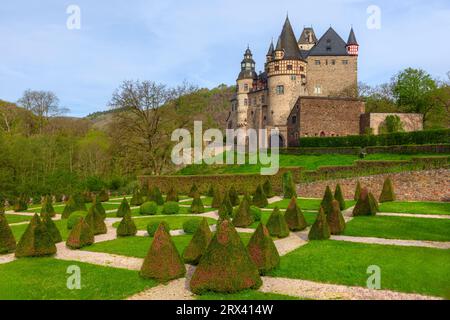 Schloss Bürresheim, Eifel, Rhénanie-Palatinat, Moselle, Allemagne Banque D'Images