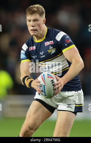 Leeds, Royaume-Uni. 22 septembre 2023. Headingley Stadium, Leeds, West Yorkshire, 22 septembre 2023 Betfred Super League Leeds Rhinos contre Castleford Tigers Morgan Gannon of Leeds Rhinos Credit : Touchlinepics/Alamy Live News Banque D'Images