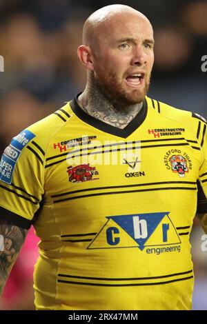 Leeds, Royaume-Uni. 22 septembre 2023. Headingley Stadium, Leeds, West Yorkshire, 22 septembre 2023 Betfred Super League Leeds Rhinos contre Castleford Tigers Nathan Massey de Castleford Tigers Credit : Touchlinepics/Alamy Live News Banque D'Images