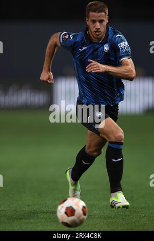 Bergame, Italie. 21 septembre 2023. Mario Pasalic d'Atalanta lors du match de l'UEFA Champions League au Stadio Di Bergamo, Bergame. Le crédit photo devrait se lire : Jonathan Moscrop/Sportimage crédit : Sportimage Ltd/Alamy Live News Banque D'Images