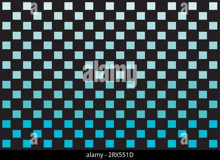 fond abstrait avec différentes nuances de carrés verts Illustration de Vecteur