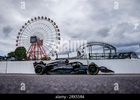 Suzuka, Japon. 22 septembre 2023. #44 Lewis Hamilton (GBR, Mercedes-AMG Petronas F1 Team), Grand Prix de F1 du Japon au Suzuka International Racing course le 22 septembre 2023 à Suzuka, Japon. (Photo de HOCH ZWEI) crédit : dpa/Alamy Live News Banque D'Images