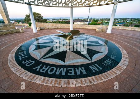 Geraldton, WA, Australie - Mémorial HMAS Sydney II Banque D'Images