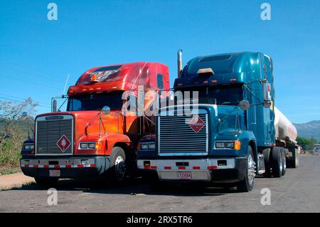 Camion, Panamericana, Costa Rica, camion Banque D'Images