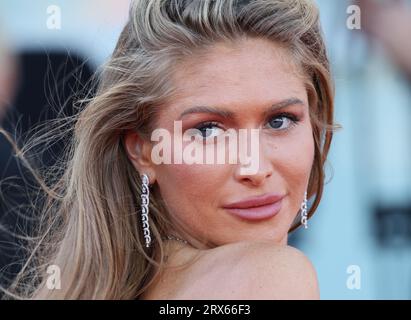 VENISE, ITALIE - 05 SEPTEMBRE : Maja Malnar assiste à un tapis rouge pour le film 'Enea' au 80e Festival du film de Venise le 05 septembre 2023 à Venise Banque D'Images