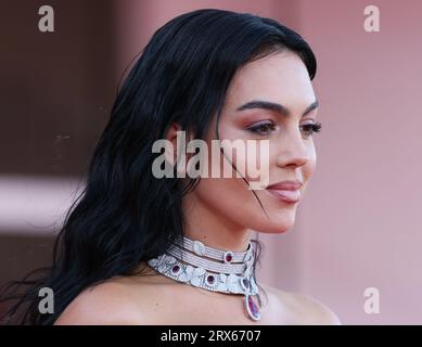 VENISE, ITALIE - 05 SEPTEMBRE : Georgina Rodriguez assiste à un tapis rouge pour le film 'Enea' au 80e Festival de Venise le 05 septembre 2023 Banque D'Images