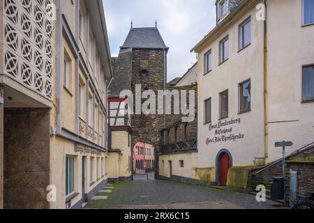 Endert Gate (Enderttor) - Cochem, Allemagne Banque D'Images