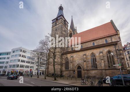 Kaufmannskirche (Église des marchands) - Erfurt, Allemagne Banque D'Images