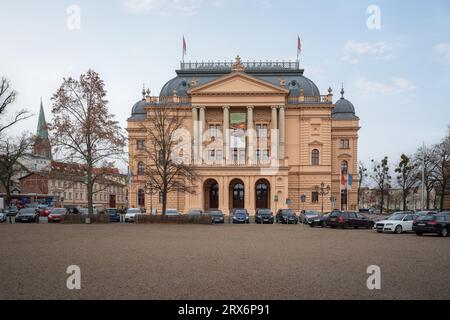 Théâtre d'État de Mecklenburg - Schwerin, Allemagne Banque D'Images