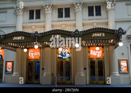 Le James Earl Jones Theater était anciennement The Cort, 2023, NYC, États-Unis Banque D'Images