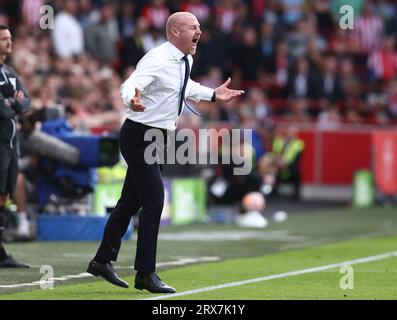 Londres, Royaume-Uni. 23 septembre 2023. Lors du match de Premier League au Gtech Community Stadium, Londres. Le crédit photo devrait se lire : Paul Terry/Sportimage crédit : Sportimage Ltd/Alamy Live News Banque D'Images