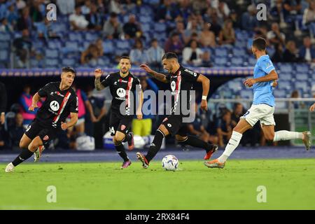 Rome, . 23 septembre 2023. Rome, Italie 23.09.2023 : en action lors du match de football Italie Serie A TIM 2023-2024 jours 5 entre SS Lazio vs AC Monza au Stade Olympique de Rome. Crédit : Agence photo indépendante/Alamy Live News Banque D'Images