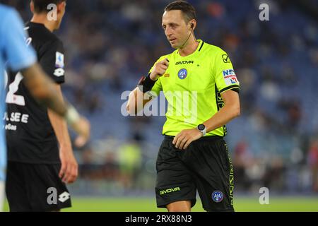 Rome, . 23 septembre 2023. Rome, Italie 23.09.2023 : en action lors du match de football Italie Serie A TIM 2023-2024 jours 5 entre SS Lazio vs AC Monza au Stade Olympique de Rome. Crédit : Agence photo indépendante/Alamy Live News Banque D'Images