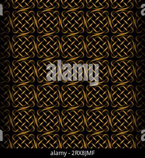 Motif tendance celtique sans couture Illustration de Vecteur