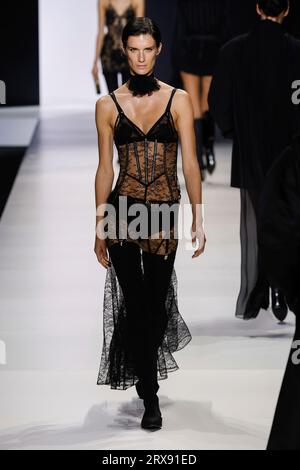 Milan, Italien. 23 septembre 2023. DOLCE & GABBANA Printemps/été 2024 Runway pendant la Fashion week de Milan le 2023 septembre - Milan ; Italie 23/09/2023 crédit : dpa/Alamy Live News Banque D'Images