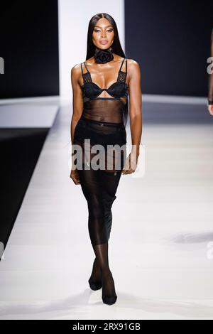 Milan, Italien. 23 septembre 2023. DOLCE & GABBANA Printemps/été 2024 Runway pendant la Fashion week de Milan le 2023 septembre - Milan ; Italie 23/09/2023 crédit : dpa/Alamy Live News Banque D'Images