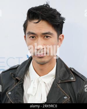 Ronnie Woo arrive aux Angel Awards 2023 de Project Angel Food qui se tiennent au Project Angel Food à Los Angeles, CA le samedi 23 septembre 2023. (Photo de Sthanlee B. Mirador/Sipa USA) Banque D'Images