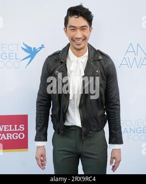 Ronnie Woo arrive aux Angel Awards 2023 de Project Angel Food qui se tiennent au Project Angel Food à Los Angeles, CA le samedi 23 septembre 2023. (Photo de Sthanlee B. Mirador/Sipa USA) Banque D'Images