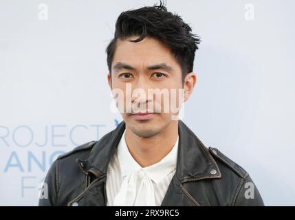 Ronnie Woo arrive aux Angel Awards 2023 de Project Angel Food qui se tiennent au Project Angel Food à Los Angeles, CA le samedi 23 septembre 2023. (Photo de Sthanlee B. Mirador/Sipa USA) Banque D'Images