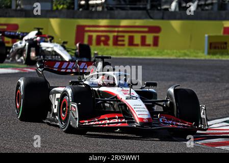 Suzuka, Japon. 24 septembre 2023. Kevin Magnussen (DEN) Haas VF-23. Championnat du monde de Formule 1, Rd 17, Grand Prix du Japon, dimanche 24 septembre 2023. Suzuka, Japon. Crédit : James Moy/Alamy Live News Banque D'Images