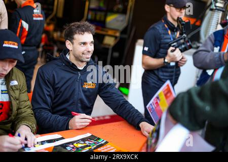 Stavelot, Belgique. 24 septembre 2023. BERTHON Nathanael (fra), DKR Engineering, Oreca Gibson 07 - Gibson, portrait pendant les 4 heures de Spa-Francorchamps 2023, 4e manche des European le Mans Series 2023 sur le circuit de Spa-Francorchamps du 22 au 24 septembre 2023 à Stavelot, Belgique - photo Florent Gooden/DPPI crédit : DPPI Media/Alamy Live News Banque D'Images