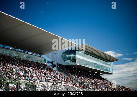 Suzuka, Japon. 24 septembre 2023. Suzuka présente les spectateurs, supporters lors du Grand Prix du Japon Lenovo de Formule 1 2023, 16e manche du Championnat du monde de Formule 1 2023 du 22 au 24 septembre 2023 sur le Suzuka International Racing course, à Suzuka - photo Xavi Bonilla/DPPI crédit : DPPI Media/Alamy Live News Banque D'Images