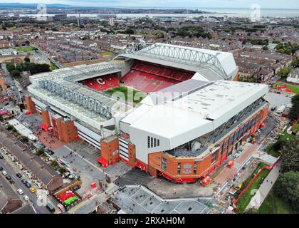 Liverpool, Royaume-Uni. 24 septembre 2023. Lors du match de Premier League à Anfield, Liverpool. Le crédit photo devrait être : Gary Oakley/Sportimage crédit : Sportimage Ltd/Alamy Live News Banque D'Images