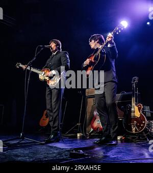 The bootleg Beatles au Barrowland Ballroom, Glasgow, le 21 septembre 2023 Banque D'Images