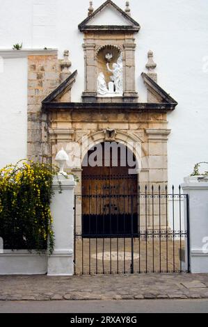 Curch la Encarnacion, Grazalema, villages blancs, Pueblos Blancos, Andalucia, Espagne Banque D'Images