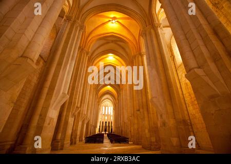 Monastère D'ALCOBACA Banque D'Images