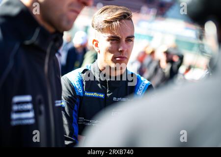 Stavelot, Belgique. 24 septembre 2023. RIED Jonas (ger), Proton Competition, Oreca Gibson 07 - Gibson, portrait pendant les 4 heures de Spa-Francorchamps 2023, 4e manche des European le Mans Series 2023 sur le circuit de Spa-Francorchamps du 22 au 24 septembre 2023 à Stavelot, Belgique - photo Florent Gooden/DPPI crédit : DPPI Media/Alamy Live News Banque D'Images