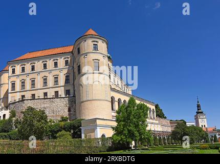 Château de Mikulov site touristique République tchèque Banque D'Images