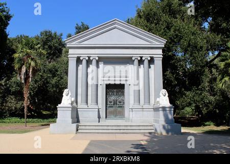 Stanford Mausoleum, Stanford University, Californie Banque D'Images