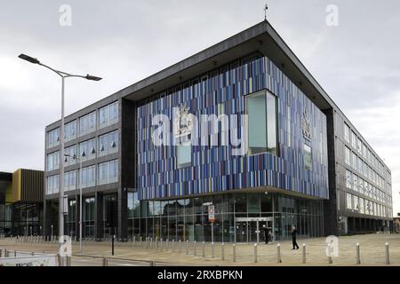 Le Doncaster Register Office, Sir Nigel Gresley Square, Waterdale, Doncaster, South Yorkshire, Angleterre, ROYAUME-UNI Banque D'Images