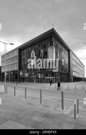 Le Doncaster Register Office, Sir Nigel Gresley Square, Waterdale, Doncaster, South Yorkshire, Angleterre, ROYAUME-UNI Banque D'Images